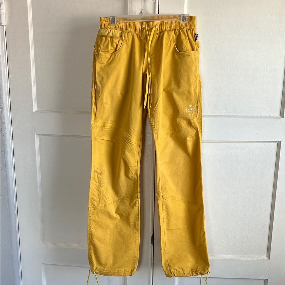 La Sportiva Kalymnos Yellow Women's Rock Climbing Pants